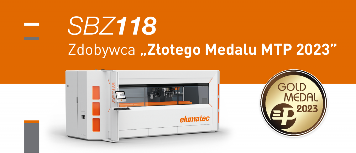 SBZ 118: Zdobywca „Złotego Medalu MTP 2023” elumatec