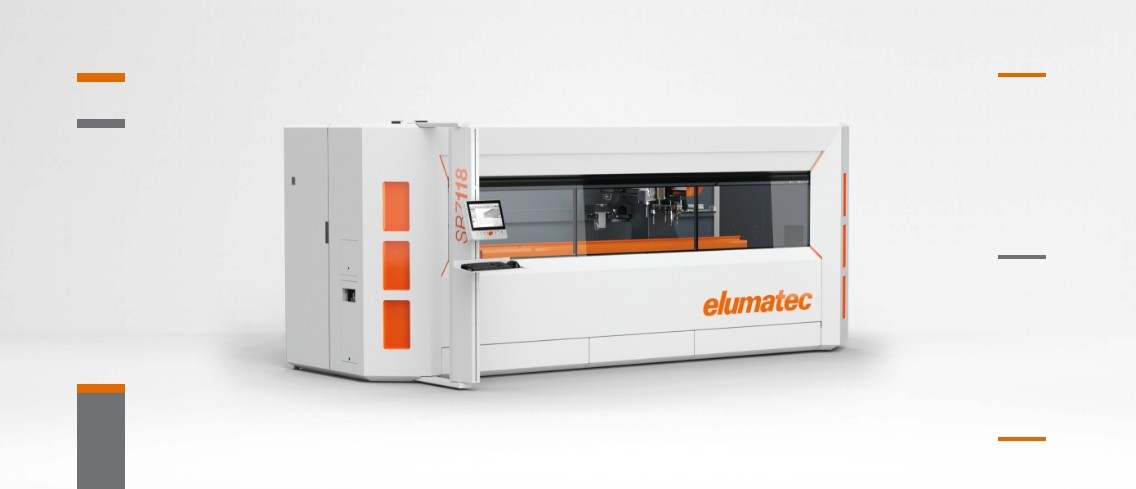The new elumatec SBZ 118 offers full functionality in a minimal footprint Elumatec