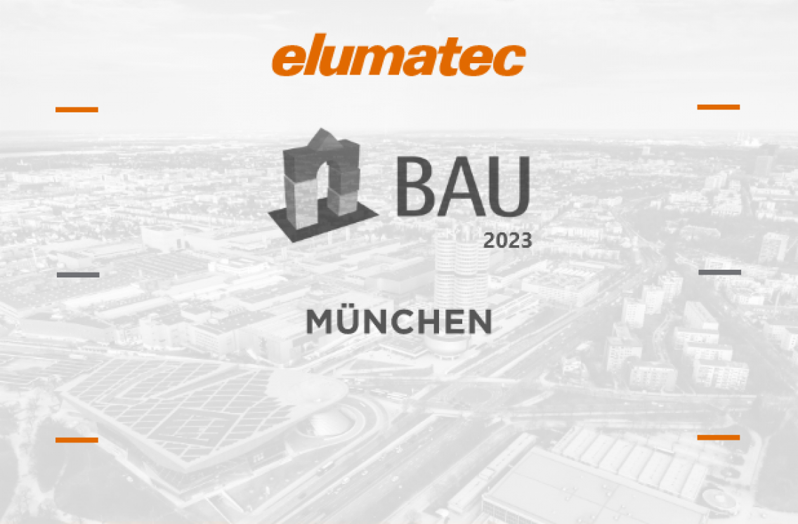 elumatec en la feria BAU 2023: énfasis en los clientes y soluciones para toda la cadena de producción elumatec
