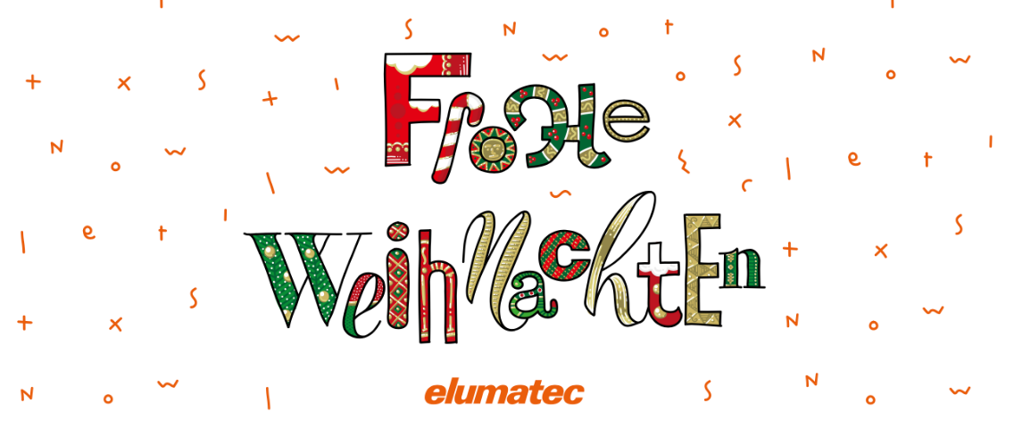 Frohe Weihnachten elumatec