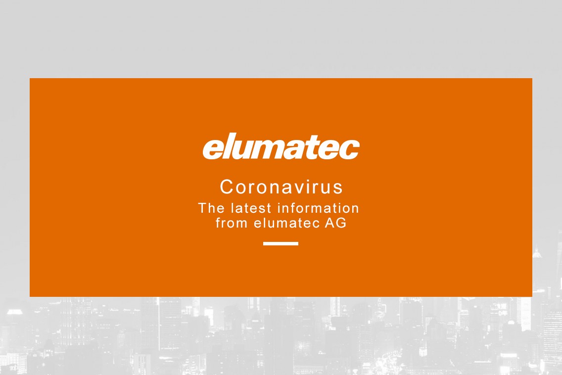 Coronavirus focus on archive Elumatec