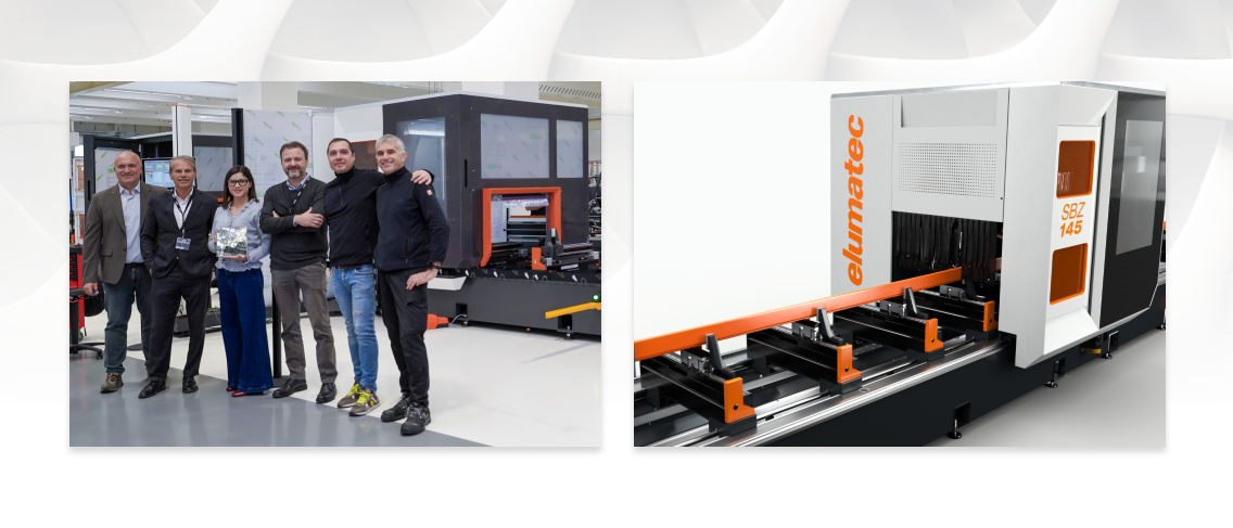 Mit SBZ 145 gewinnt Voilàp Spa für Produktinnovation elumatec