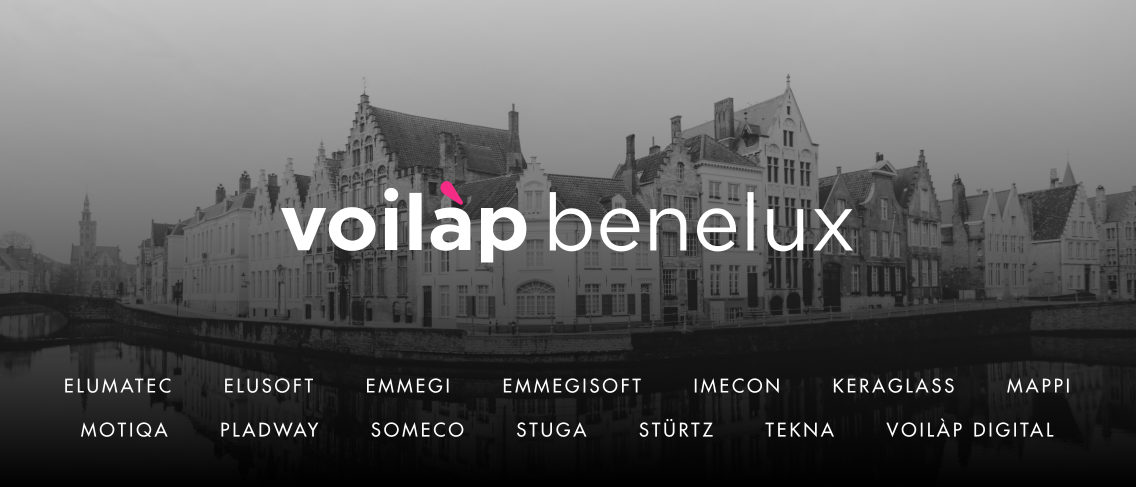 Una sola empresa: Voilàp en Benelux elumatec