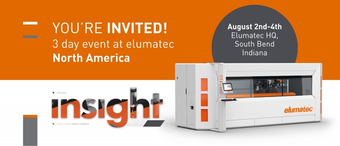  3 day event at elumatec North America