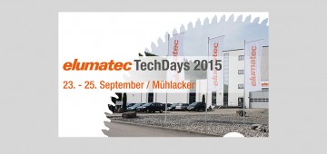 elumatec TechDays 2015 elumatec