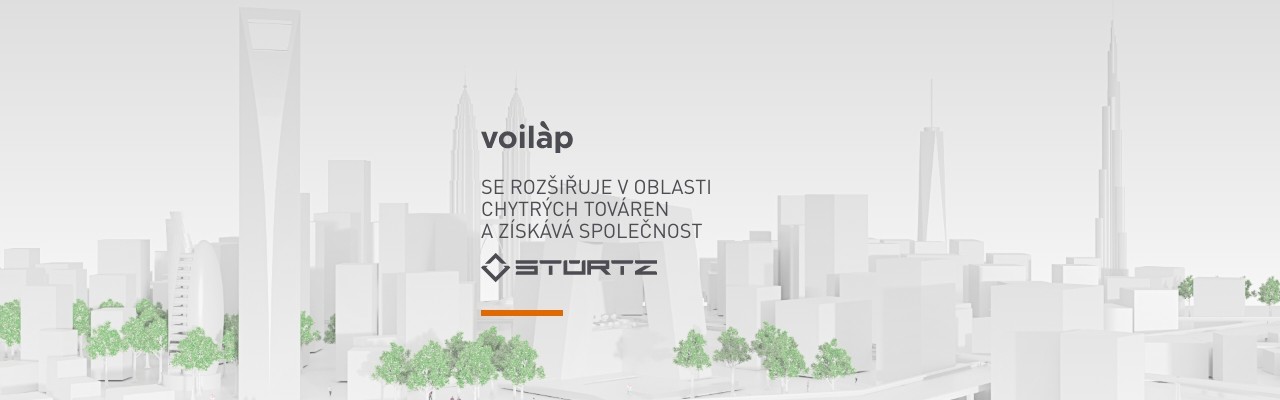 Voil&agrave;p se roz&scaron;iřuje v oblasti chytr&yacute;ch tov&aacute;ren a z&iacute;sk&aacute;v&aacute; společnost St&uuml;rtz