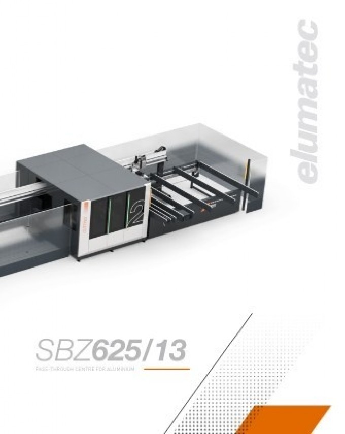 Profielbewerkingscentrum Voor Aluminium SBZ 625/13