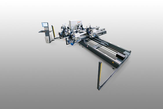 ES-HSM-4-T-30/26 TURBO - 4-head welding machine