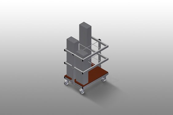 REINFORCEMENT TROLLEYS AW 800 elumatec