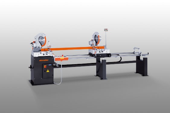 DOUBLE MITRE SAWS DG 79 elumatec