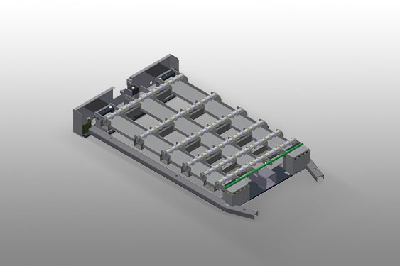 GLASS COMPARTMENT/GLAZING BEAD TROLLEYS  GHS 15 elumatec