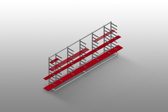 Sistemi di scaffali GLR 5000 elumatec