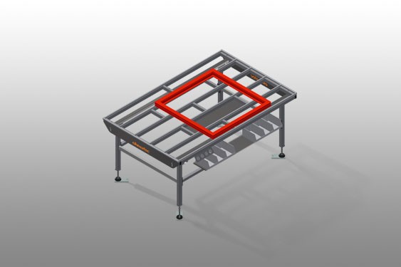 HORIZONTAL ASSEMBLY TABLES HT 2000 elumatec