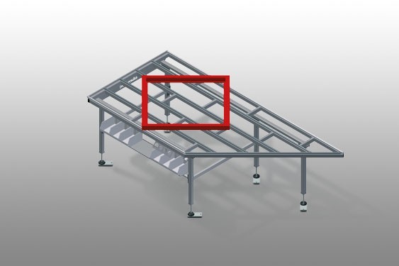 Montážní stoly horizontální HT 2045 elumatec