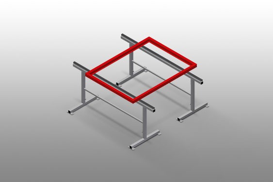 Suportes de montagem MB 2000 elumatec