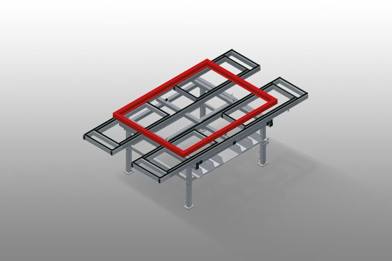 HORIZONTAL ASSEMBLY TABLES MTA 3000 elumatec