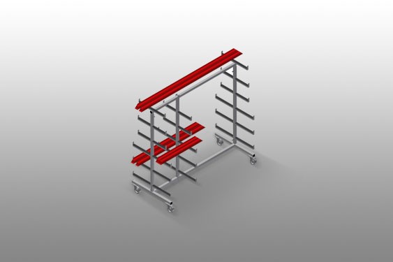 PROFILE TRANSPORT TROLLEYS PWW 1000 elumatec