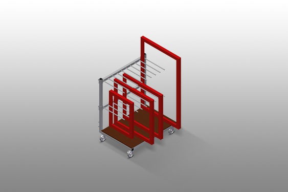 COMMISSIONING TROLLEYS RF 1000 elumatec