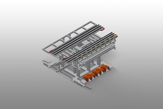 RMT 1400 Roller shutter box assembly table Elumatec