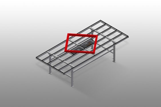 HORIZONTAL ASSEMBLY TABLES MST 3000 elumatec