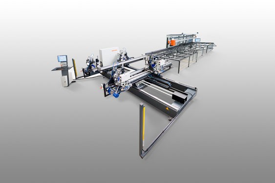 ES-CL-2AML-HSM-30/26 - Welding and corner cleaning production line