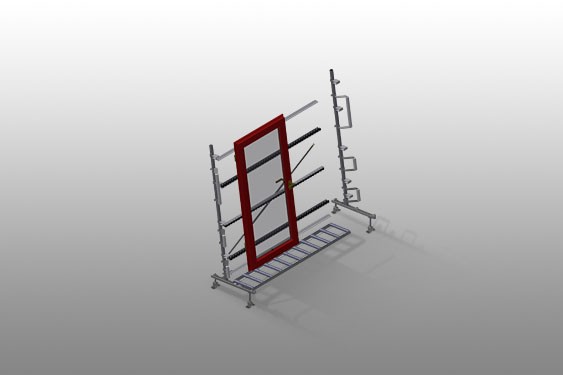 Transportadoras verticais de rolos VR 2003 elumatec