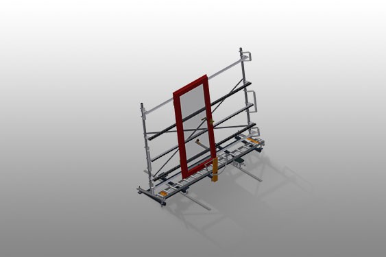 VR 3000 F - Vertical roller conveyor Elumatec