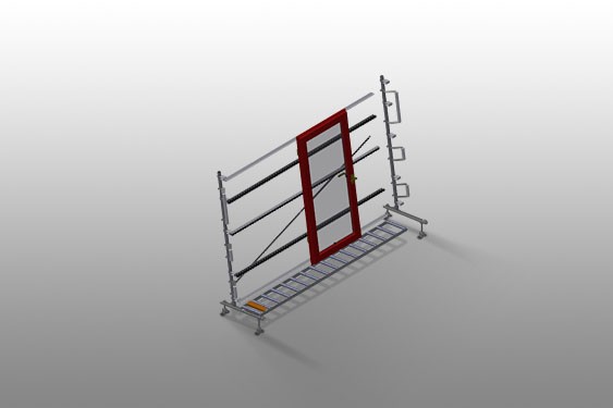 Convoyeurs à rouleaux verticaux VR 4003 elumatec