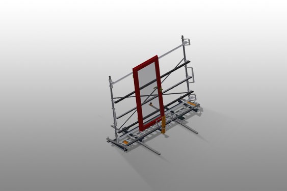 Convoyeurs à rouleaux verticaux VR 3000 DF elumatec