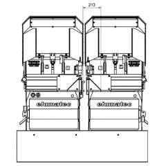 Doubles scies à onglets DG 142 XL 12. Double scie à onglets DG 142 XL elumatec