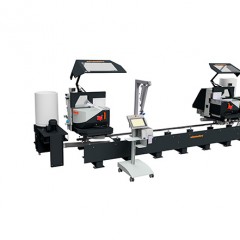 Prodotti per lavorazione Alluminio DG 104 Troncatrice bilama DG 104 + E 590 elumatec