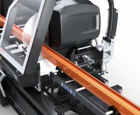 DOUBLE MITRE SAWS DG 102-P Loading and unloading elumatec