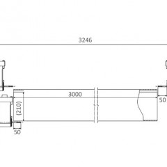 Prodotti per lavorazione Alluminio SBZ 118 Area di lavorazione asse X elumatec