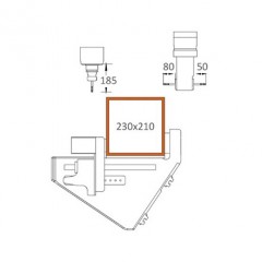 Prodotti per lavorazione Alluminio SBZ 118 Area di lavoro asse Y e asse Z (3) elumatec