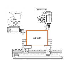 SBZ 155 Profilbearbeitung von oben und vorne elumatec