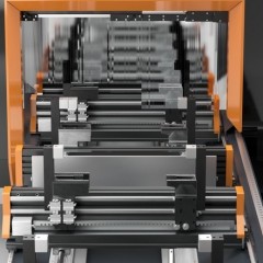 Aluminium profielen SBZ 155 Inlegpositie van de materiaalklemmen met snelle verstelling elumatec