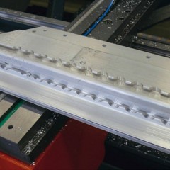 Perfiles de aluminio eluCad Ansteuerung des Stabbearbeitungszentrums es Elumatec
