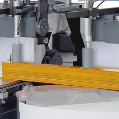 Products for machining aluminium DG 244  Double mitre saw DG 244 elumatec