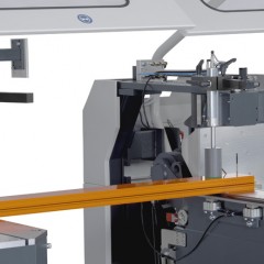 Products for machining aluminium DG 244  Double mitre saw DG 244 elumatec