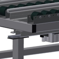 HORIZONTAL ASSEMBLY TABLES HT 3000 Pneumatic lifting unit elumatec