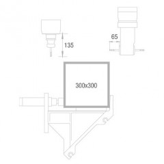 铝 SBZ 122/70 Plus Y和Z轴加工范围 elumatec