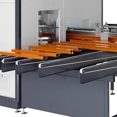 Centres d'usinage CNC SBZ 628 S Magasin de déchargement elumatec