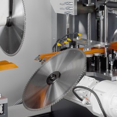 Products for machining aluminium SBZ 628 XXL  Cutting unit elumatec