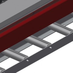 Transportadoras verticais de rolos VR 3000 DF Protetor de perfis elumatec