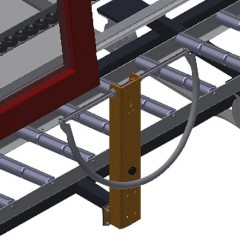 Transportadoras verticais de rolos VR 3003 DF Manejo elumatec