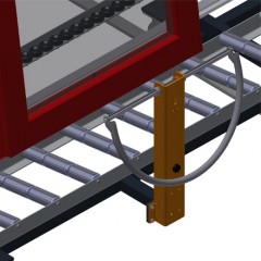 Pionowe podajniki rolkowe VR 3003 DF Uchwyt ręczny elumatec