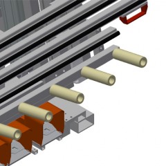 Tables basculantes RMT 1400 Support à rouleaux elumatec