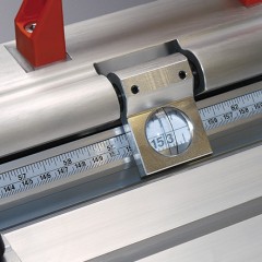 Products for machining aluminium AMS 200 Length stop and measuring system AMS 200 elumatec