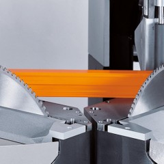 Products for machining aluminium DG 244  Double mitre saw DG 244 elumatec