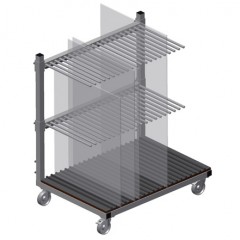 GLASS COMPARTMENT/GLAZING BEAD TROLLEYS  GF 1000 Glass compartment trolley GF 1000 elumatec